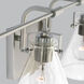 Jaden 4 Light 33.25 inch Brushed Nickel Bath Vanity Wall Sconce Wall Light