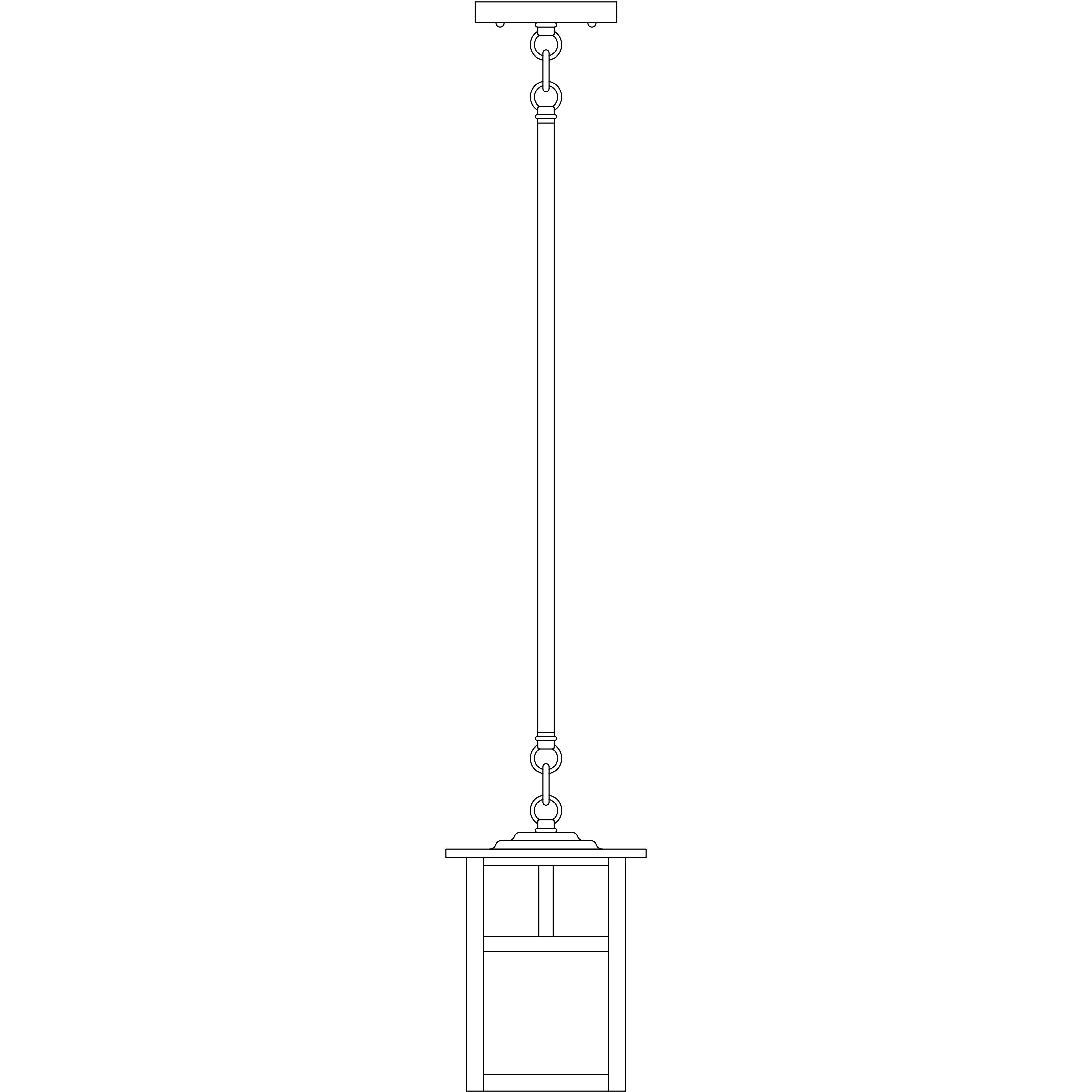 Mission 1 Light 6 inch Antique Brass Pendant Ceiling Light in Frosted, T-Bar Overlay