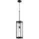 Fort Worth 1 Light 7 inch Noir Mini Pendant Ceiling Light
