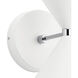 Kordan LED 7.75 inch Matte White Wall Sconce Wall Light