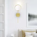 Da Vinci LED 10 inch Medallion Gold Wall Light