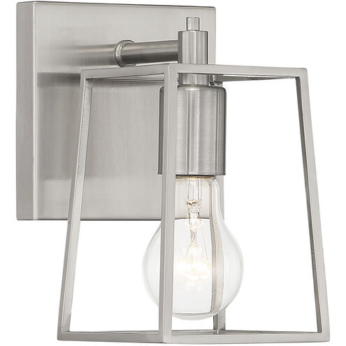 Dunn 1 Light 5 inch Brushed Polished Nickel Wall Sconce Wall Light