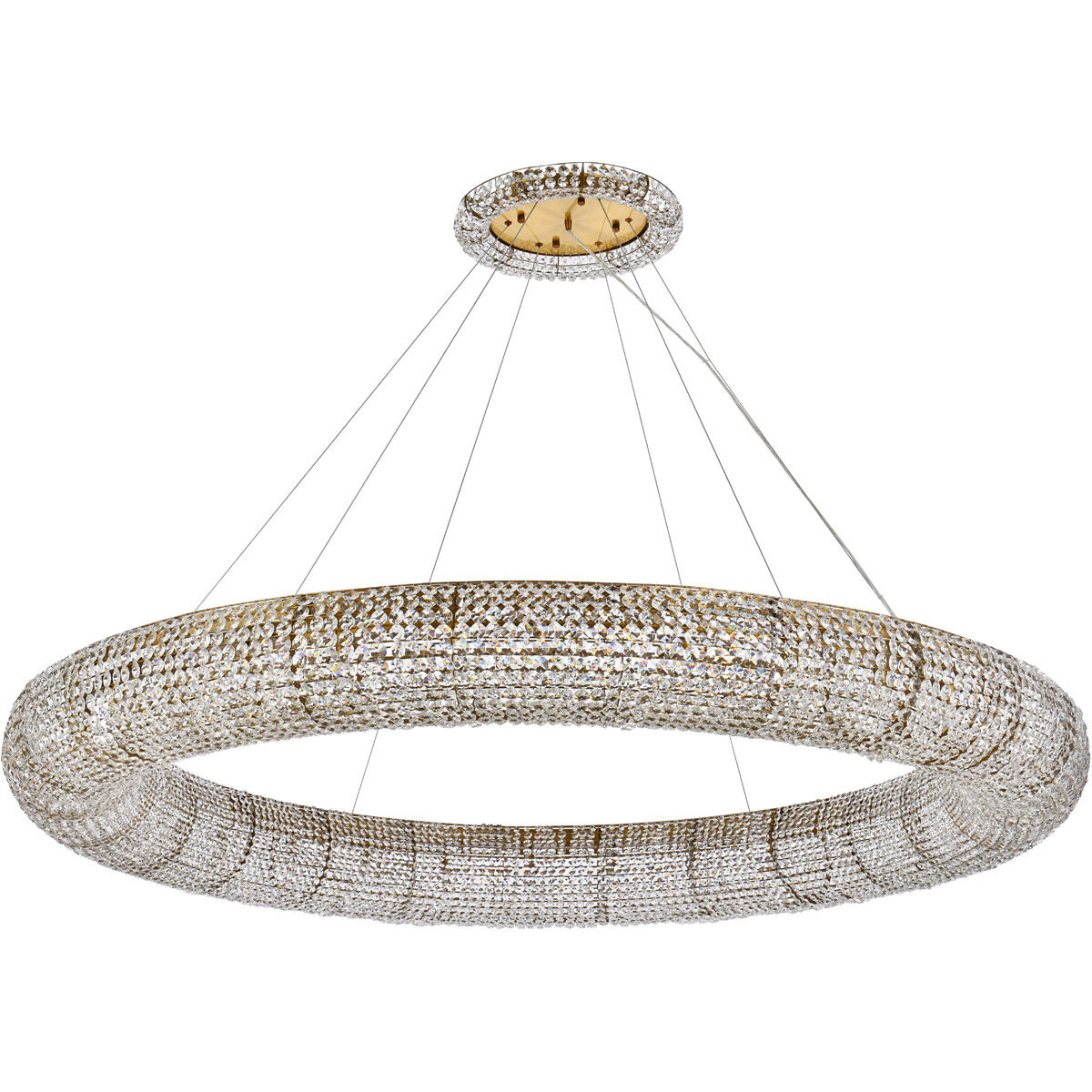 Paris 30 Light 71 inch Gold Chandelier Ceiling Light