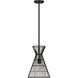 Alito 1 Light 11 inch Matte Black Pendant Ceiling Light