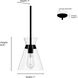 Amarella 1 Light 7 inch Modern Gold Mini Pendant Ceiling Light