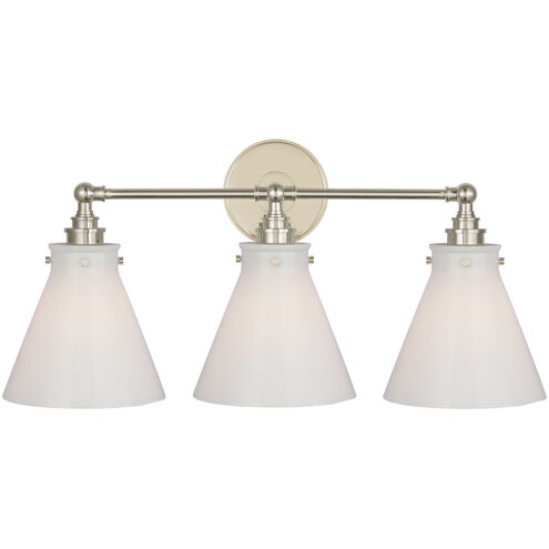 Chapman & Myers Parkington 3 Light 24.00 inch Bathroom Vanity Light