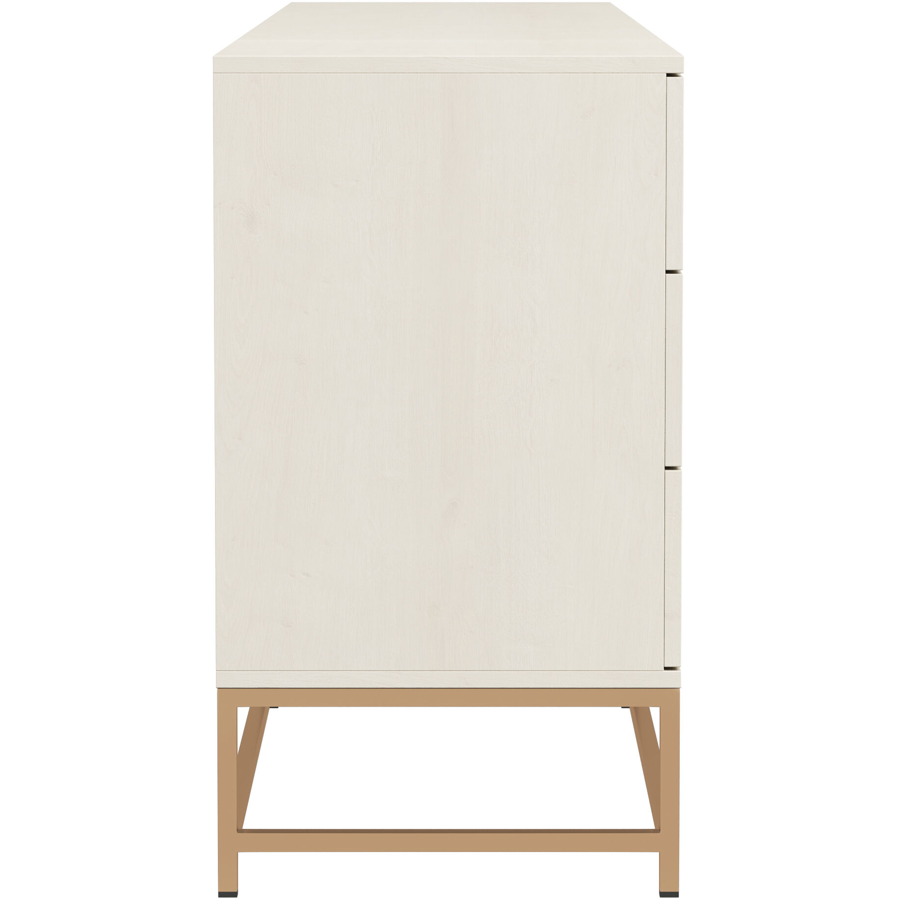 sachin and babi light blue dress Champagne Gold and Mirrored 2 Drawer Bedside Table main image 0