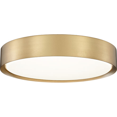 Kawan LED 16 inch Modern Gold Flush Mount Ceiling Light
