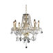 Princeton 8 Light 20 inch Gold Dining Chandelier Ceiling Light