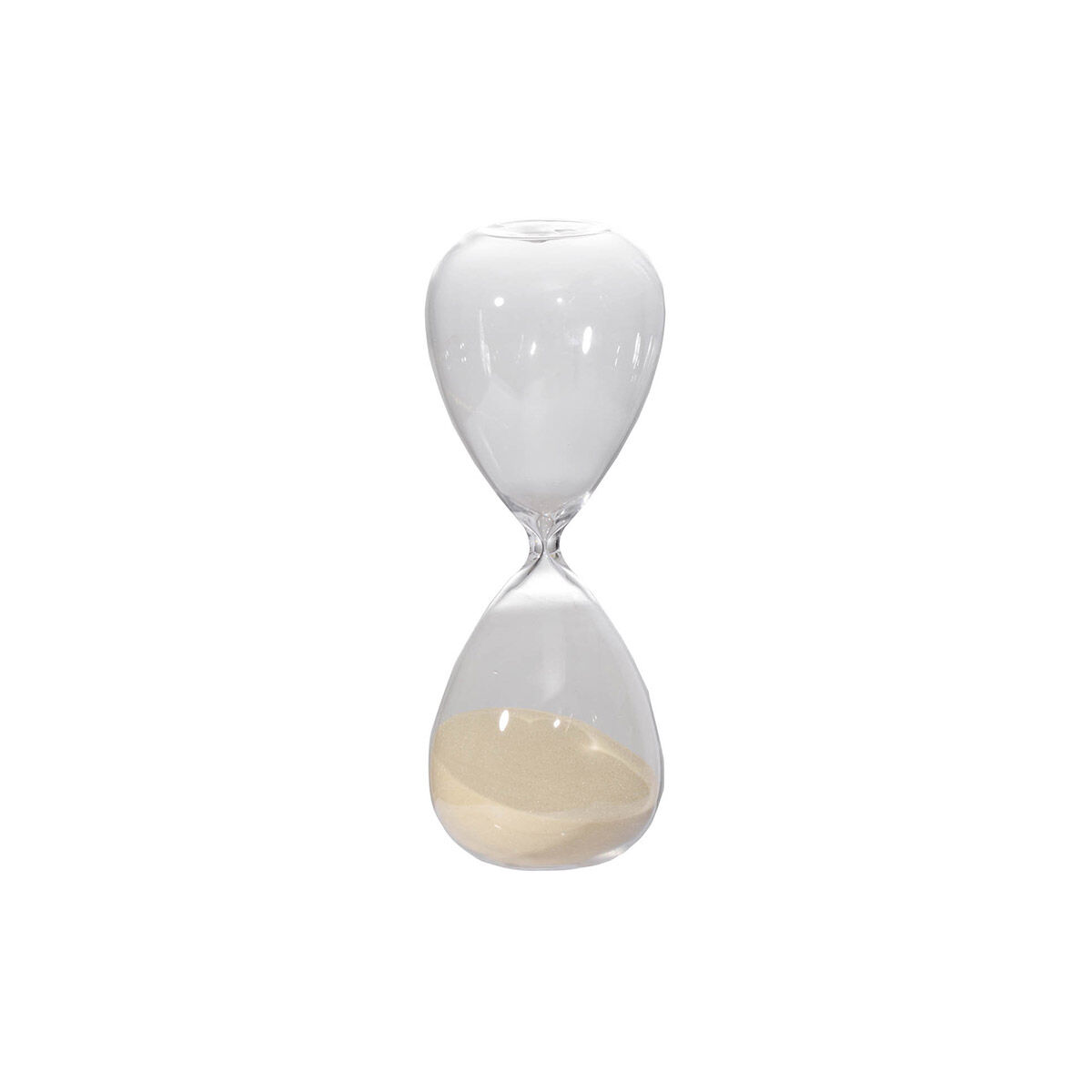 Ferdinand Bisque Sand/Clear Hourglass