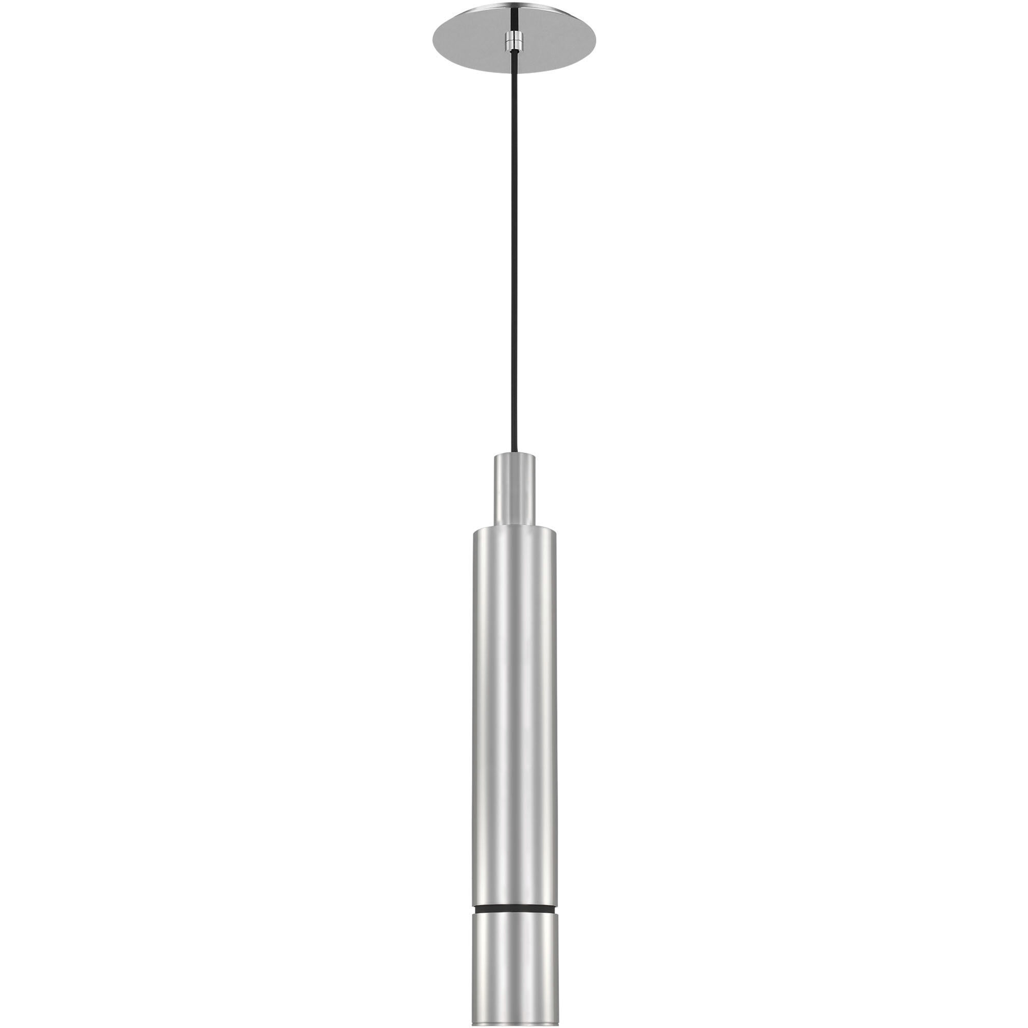 Mick De Giulio Sottile LED 3 inch Polished Stainless Steel Line-Voltage Pendant Ceiling Light