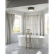 Alora Mood Rue 3 Light 14.25 inch Matte Black and Brushed Gold Flush Mount Ceiling Light