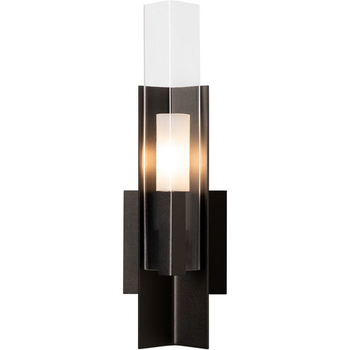 Summit Sconce Wall Light in Oil Rubbed Bronze, Clear
