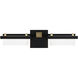 Two Fold LED 20 inch Black Aged Brass Bath Vanity & Wall Light, dweLED