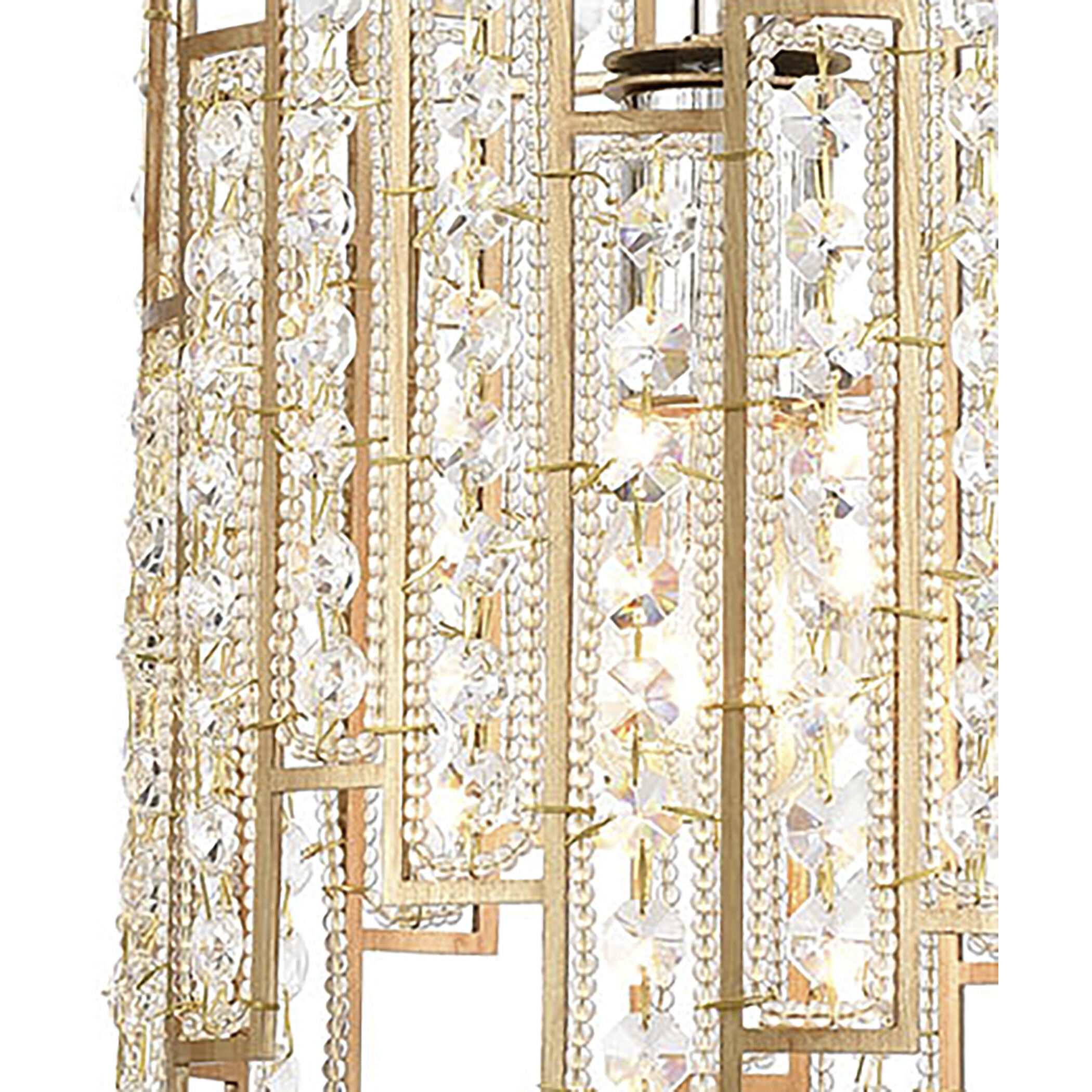 Equilibrium 1 Light 8 inch Matte Gold with Polished Nickel Mini Pendant Ceiling Light