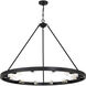 Castile 12 Light 40 inch Matte Black Chandelier Ceiling Light