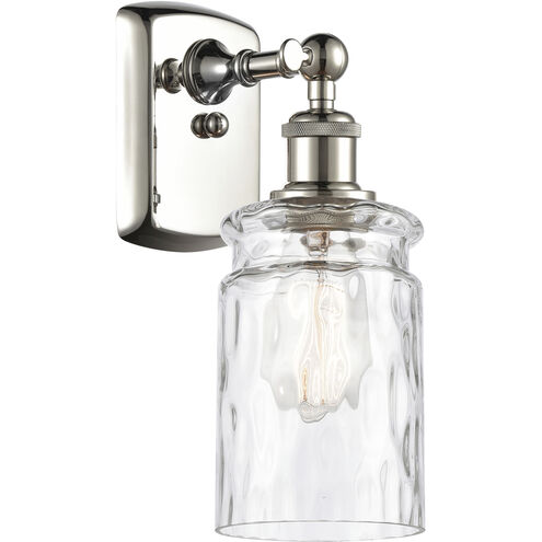 Candor Sconce Wall Light in Polished Nickel, Ballston