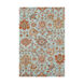 Jewel 90 X 60 inch Sea Foam/Burnt Orange/Dark Brown/Olive/Taupe/Camel Rugs, Rectangle