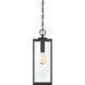 Westover 1 Light 7 inch Earth Black Mini Pendant Ceiling Light, Small