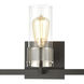 Bergenline 3 Light 23 inch Matte Black Vanity Light Wall Light