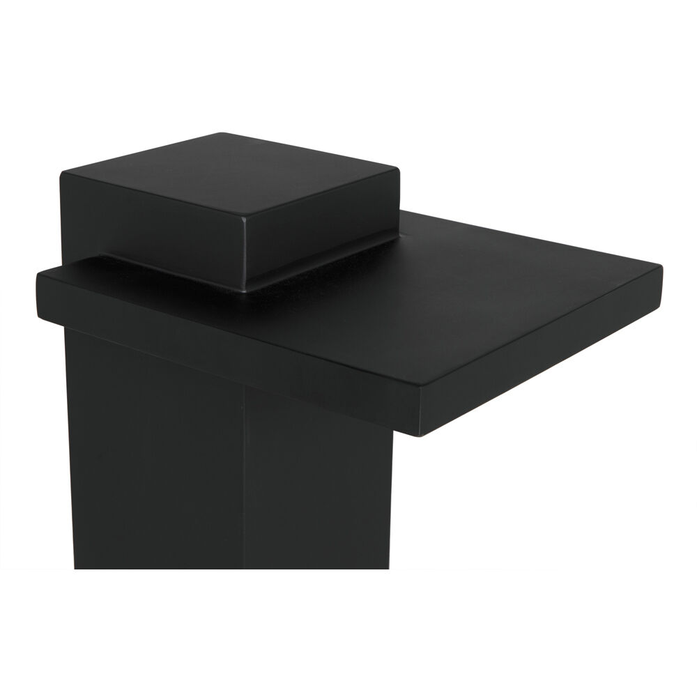 Brienne 24 X 13 inch Matte Black Side Table