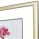 Soft Geranium Red and Multi and Green and Gray Framed Art, Propac