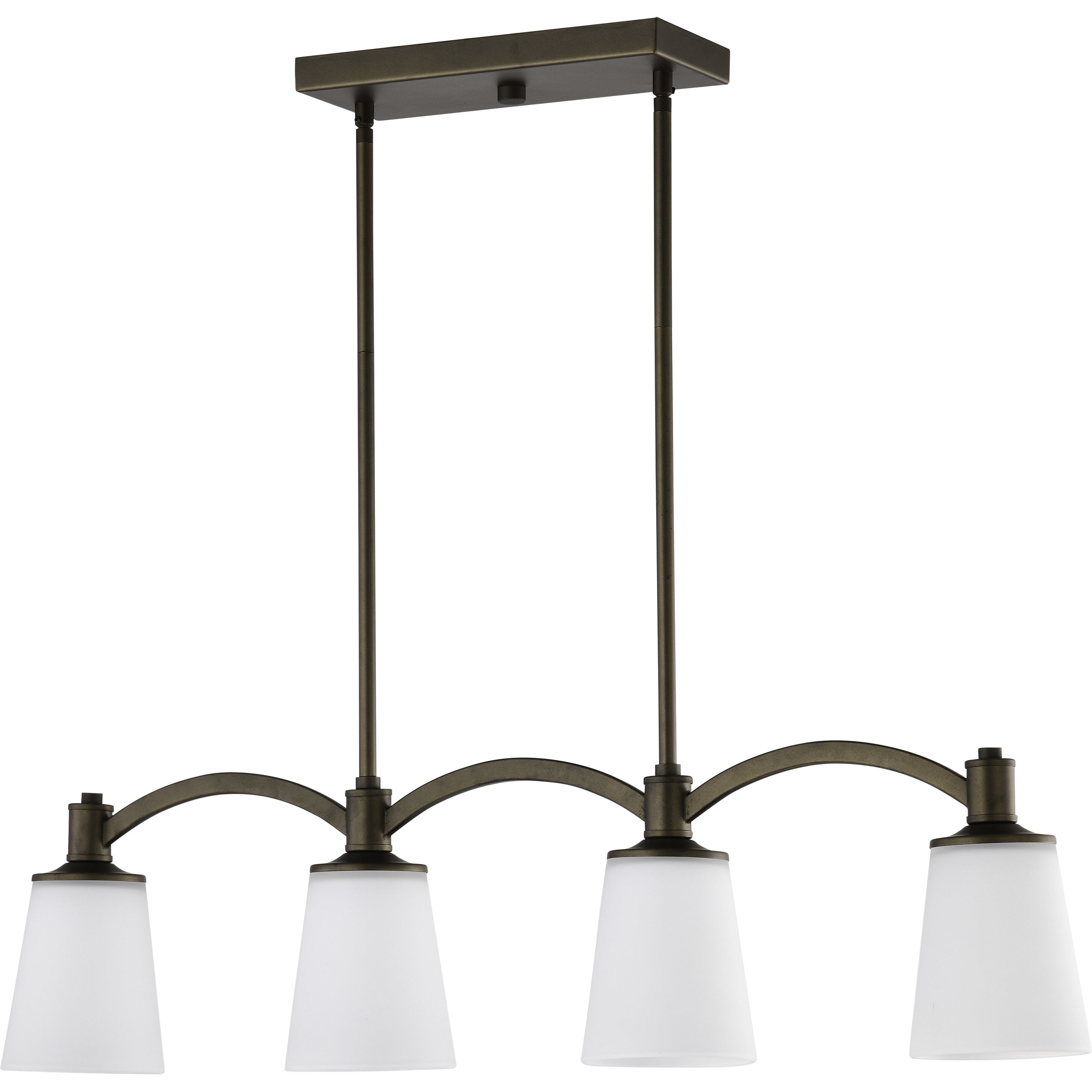 Laguna 4 Light 46 inch Forest Bronze Island Pendant Ceiling Light