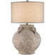 Pompeii 36.75 inch 150 watt Brownish Gray Table Lamp Portable Light