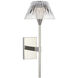 Waterford Blaze Sconce Wall Light in Polished Nickel