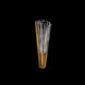 Origami LED 4 inch Aged Brass ADA Wall Sconce Wall Light, Schonbek Signature