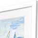 Setting Sail Blue and Green and Yellow Framed Art, Propac