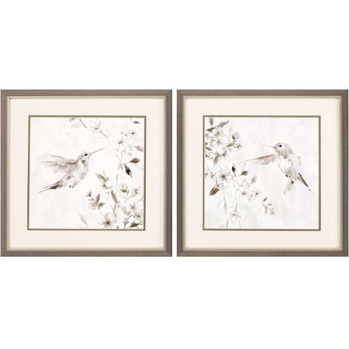 Florals Collection Neutral Framed Art