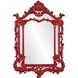 Arlington 49 X 34 inch Glossy Red Wall Mirror