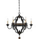 Starr 6 Light 26.5 inch Durango Chandelier Ceiling Light
