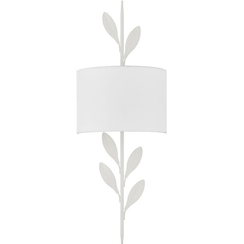 Broche Wall Sconce Wall Light in Matte White