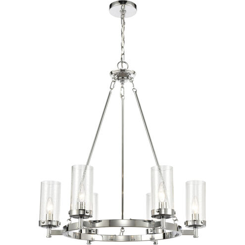 Melinda 6 Light 26 inch Polished Chrome Chandelier Ceiling Light