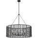 Thom Filicia Winslow 5 Light 35.75 inch Midnight Black Chandelier Ceiling Light