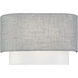 Brookmeade 2 Light 13 inch Brushed Nickel ADA Wall Sconce Wall Light