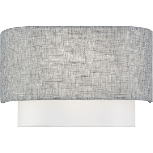 Brookmeade 2 Light 13 inch Brushed Nickel ADA Wall Sconce Wall Light
