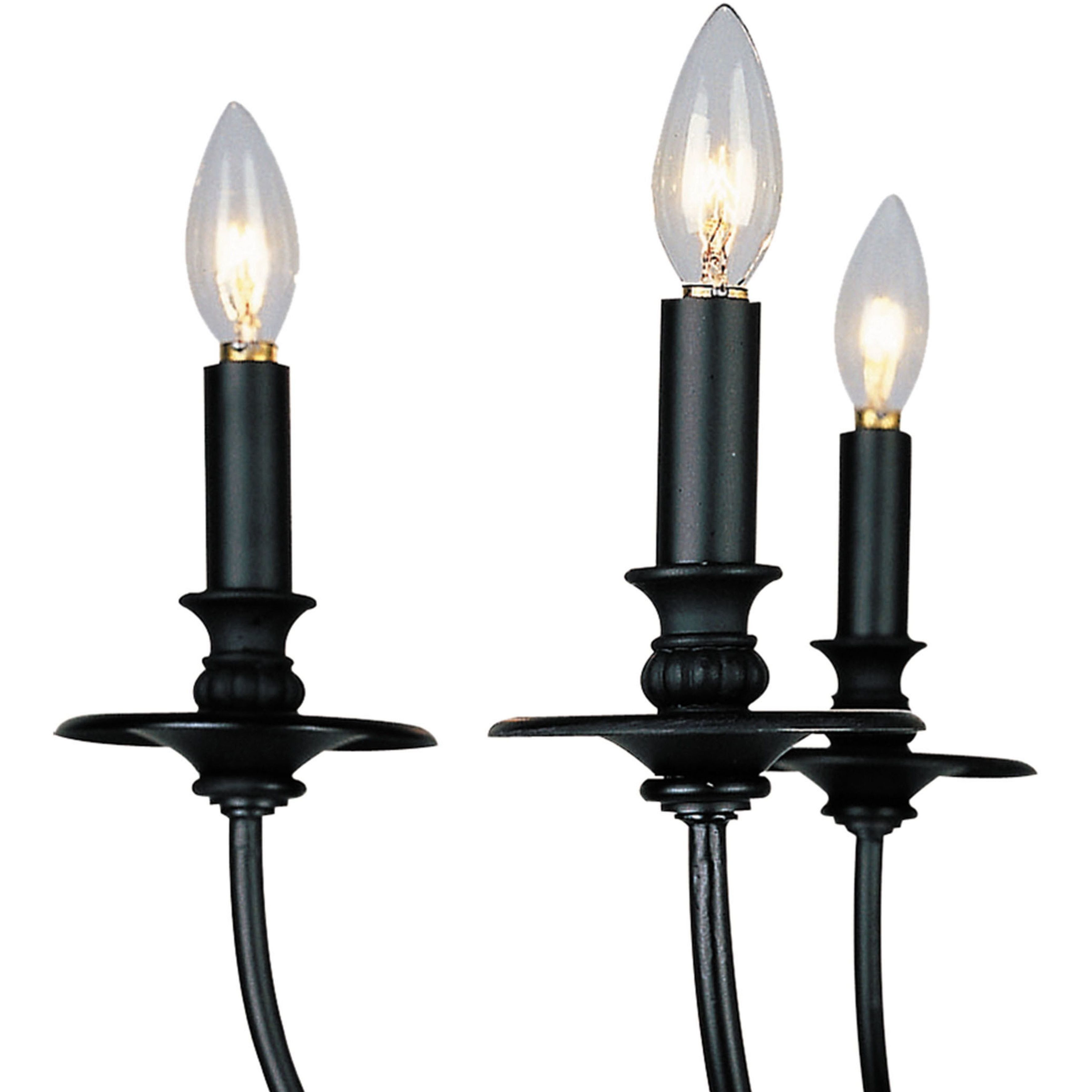 Hartford 6 Light 25 inch Oil Rubbed Bronze Chandelier Ceiling Light