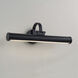 Morgan LED 22.25 inch Matte Black Sconce Wall Light