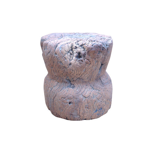 Antique Round 14.2 inch Brown Stool