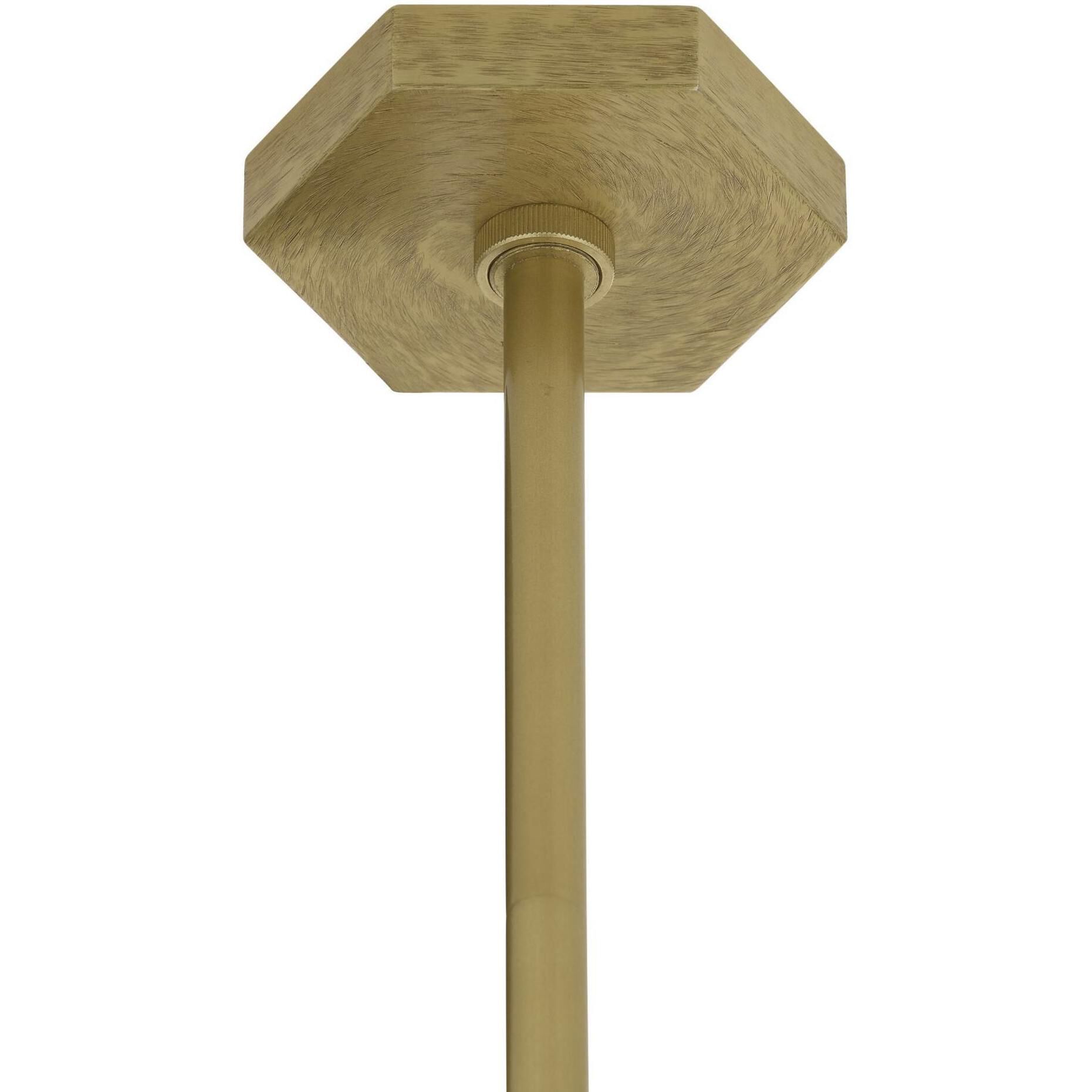 Klaus 8 Light 25.5 inch Antique Brass Chandelier Ceiling Light