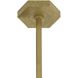 Klaus 8 Light 25.5 inch Antique Brass Chandelier Ceiling Light
