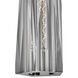 Cosette LED 5 inch Heritage Brass Sconce Wall Light in Heritage Brass / Smoke