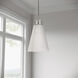 Bellaryn 1 Light 11.25 inch Polished Nickel Pendant Ceiling Light