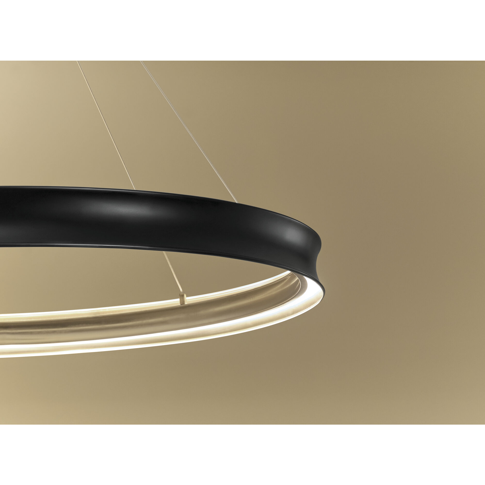 Larousse LED Black Chandelier Ceiling Light