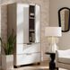 Dorsey Beige and Smoke Cabinet