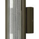 Mist Outdoor Wall Mount Lantern in Bronze, Large