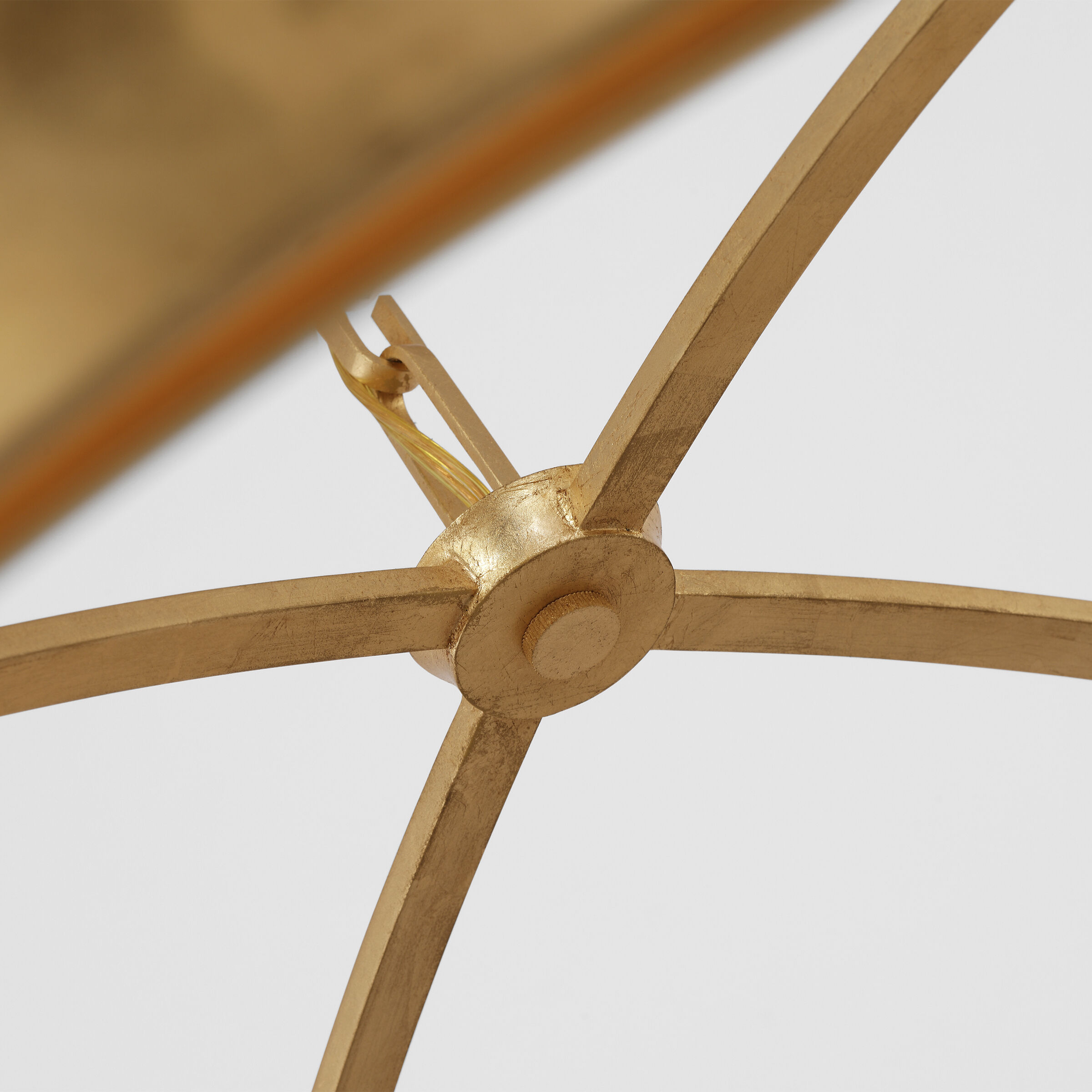 Thomas O'Brien Garland LED 40 inch Gild Dual Lit Ring Chandelier Ceiling Light